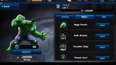 Captura de tela de Avengers Alliance 1
