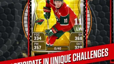 Captura de tela de NHL SuperCard 9