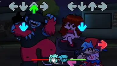 Captura de tela de FNF Garcello Annie Hazy River 2