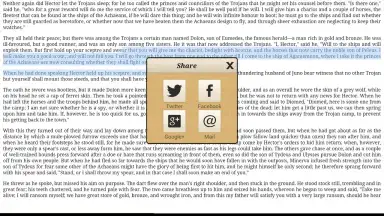 Captura de tela de Ebook Reader 3