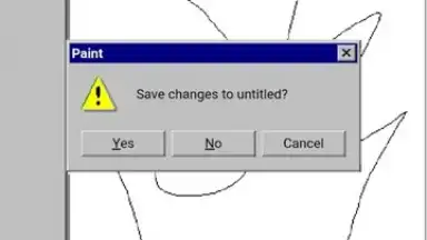 Captura de tela de Paint MS Version 3
