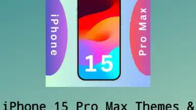 Captura de tela de iPhone 15 Pro Max Launcher 3