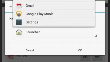 Captura de tela de Settings App 2