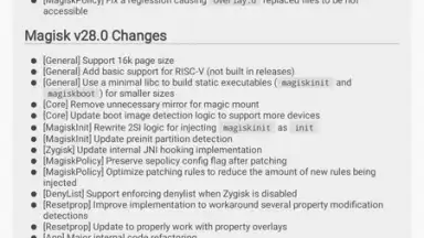 Captura de tela de Magisk Manager 10