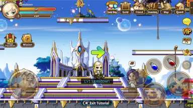 Captura de tela de Pocket MapleStory 3