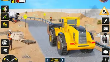 Captura de tela de City Road Construction Game 3D 2
