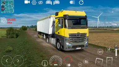 Captura de tela de Truck Driver Game: Cargo Truck 3