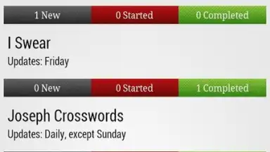 Captura de tela de Crossword Puzzle 10