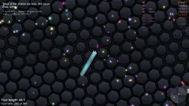 Captura de tela de slither.io 3