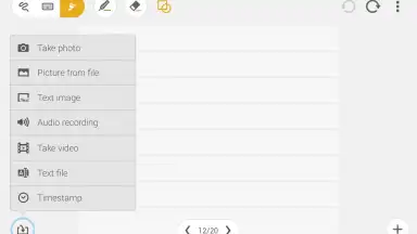 Captura de tela de ASUS SuperNote 5