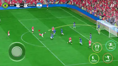 Captura de tela de Football Games 2024 3