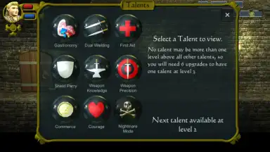 Captura de tela de WazHack 3