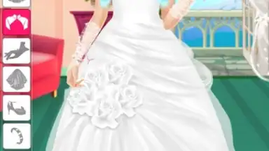 Captura de tela de Wedding Fashion Dress Up 8