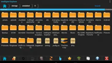 Captura de tela de Intelligent Explorer Pro 8
