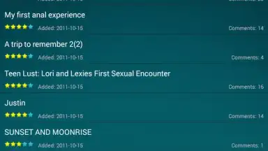 Captura de tela de Sex Stories: First Time 4