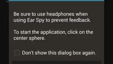 Captura de tela de Ear Spy 5