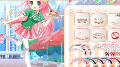 Captura de tela de Cute Girl Cartoon Cosplay 2