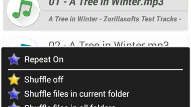Captura de tela de Music Folder Player Free 5