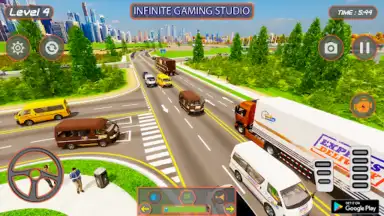Captura de tela de Express Delivery Simulator 1