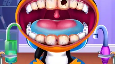 Captura de tela de Pet Doctor Kids Dentist Game 8