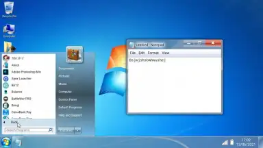 Captura de tela de Win7 Simu 6