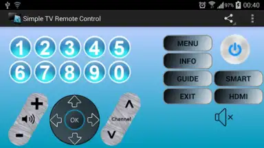 Captura de tela de Simple TV Remote Control 3