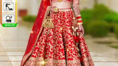 Captura de tela de Fashion Dress Up Wedding Games 10