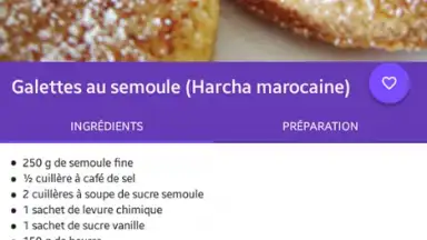 Captura de tela de Recettes du Ramadan 6