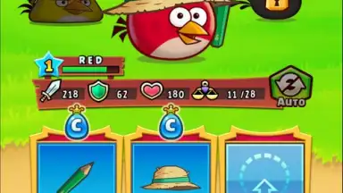 Captura de tela de Angry Birds Fight! 4