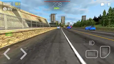 Captura de tela de Racing in Car 2021 1