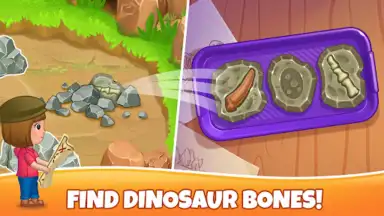 Captura de tela de Trucks and Dinosaurs for Kids 6