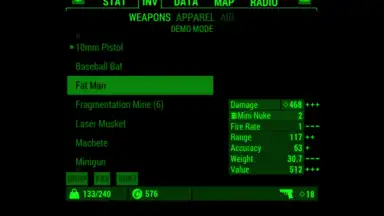 Captura de tela de Fallout Pip-Boy 5