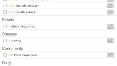 Captura de tela de BigOven Recipes 4