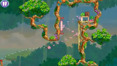 Captura de tela de Angry Birds Stella 1