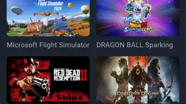 Captura de tela de Bikii Cloud Game 1