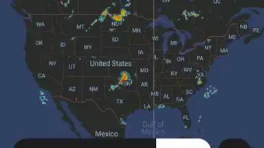Captura de tela de RainViewer 1