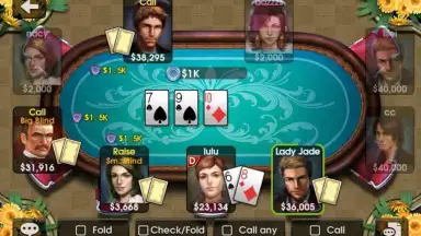 Captura de tela de DH Texas Poker 4
