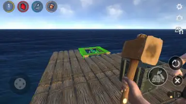 Captura de tela de Raft Survival: Multiplayer 10