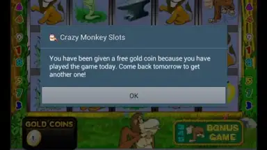 Captura de tela de Crazy monkey slot 7