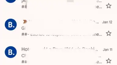 Captura de tela de Gmail 3