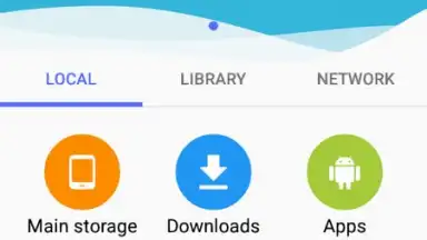 Captura de tela de Cx File Explorer 4