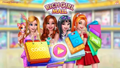 Captura de tela de Rich Girl Mall - Shopping Game 1