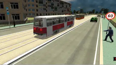 Captura de tela de Russian Tram Simulator 3D 4
