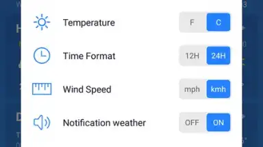 Captura de tela de Local Weather Forecast 7