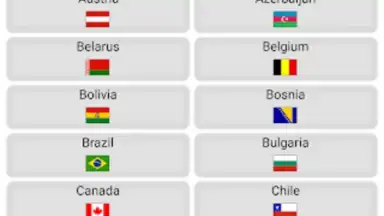Captura de tela de World Football Simulator 4