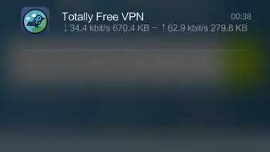 Captura de tela de Totally Free VPN 2