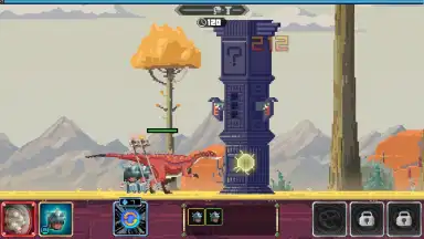 Captura de tela de Tiny Dino World 4