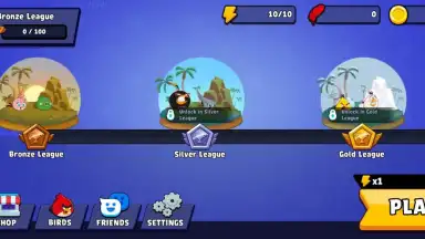 Captura de tela de Angry Birds Racing 2