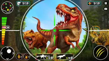 Captura de tela de Wild Dinosaur Hunting Attack 6
