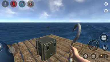 Captura de tela de Raft Survival: Multiplayer 15